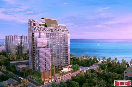 Only 50 Meters to the Sea - Amazing Two Bedroom Condos for Sale in Pattaya