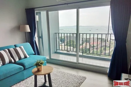 Centric Sea | Sea Views from the 28th Floor - Two Bedroom, Two Bath Condo for Sale in Pattaya
