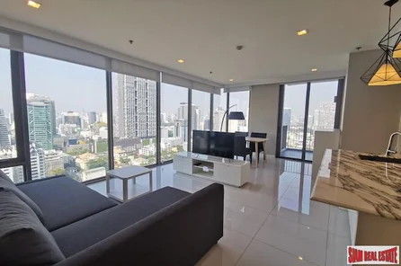 Nara 9 | Bright Two Bedroom Corner Unit with Clear City Views for Sale in Chong Nonsi