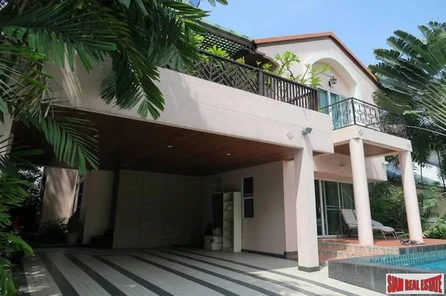 Large Four Bedroom Three Storey House with Private Swimming Pool in Phrom Phong - A Rare Find