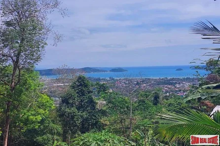 5 Rai of Sea View Land for Sale in the Chalong Hills
