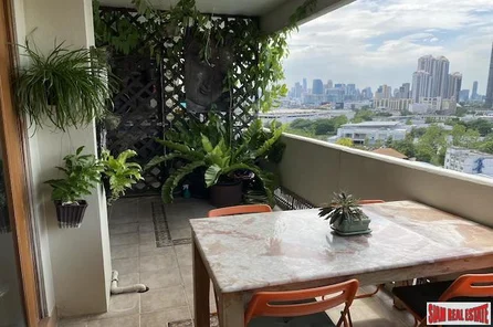 Baan Sukhumvit 36 | Spacious + Unblocked City Views from this Two Bedroom Condo for Sale in Thong Lo