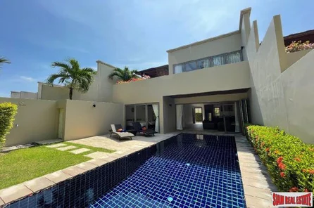 The Residence 3 | Spacious Two Storey, Two Bedroom Private Pool Villa for Rent in Bang Tao