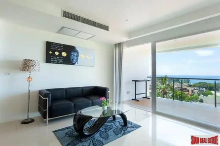 Sunset Plaza Condominium | Sea View Two Bedroom Corner Condo for Rent in Karon