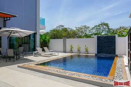 Brand New Four Bedroom Pool Villa with Sea Views for Sale in Rawai