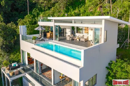 Luxury Sea Villa Pool Villa for Sale in Chaweng Noi