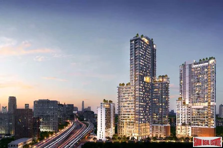 New Investment and Lifestyle International Branded Residence Condos and Mixed use Community at Rama 9 - 1 Bed Units