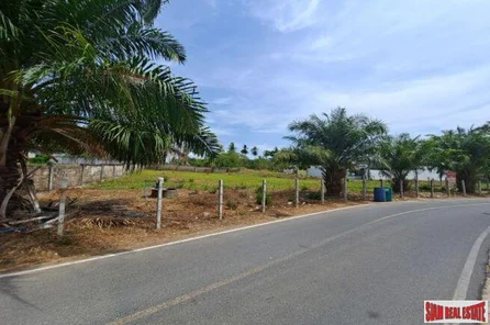 One Rai Land Plot for Sale on Main Road in Rawai, Square shape 