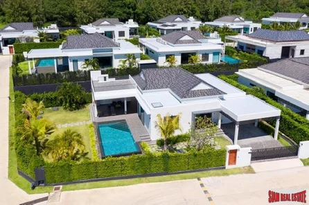 New Estate of Modern Luxury Pool Villas by Experienced Developers at South Hua Hin