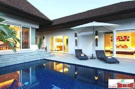 Boutique Three-Bedroom Pool Villa in for Sale in Nai Harn