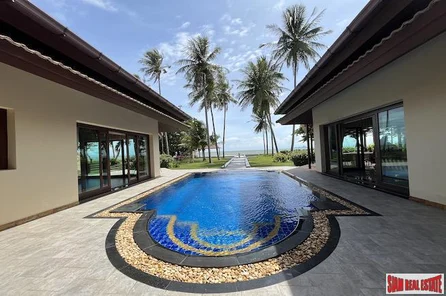 Three Bedroom Pool Villa Located on a Quiet Beach for Sale in Nuea Khlong, Krabi
