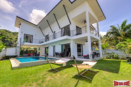 Ban King Yanui | New Modern Four Bedroom Villa with Private Pool for Rent in Rawai - Small Pet Accepted