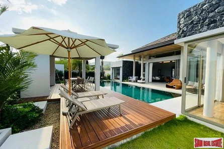 Botanica Lakeside | New Three Bedroom Pool Villa with Lake Access for Rent in Layan