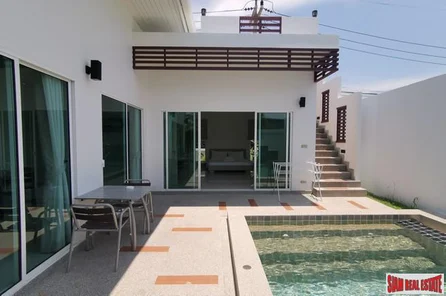 Sivana Gardens | 2 Bed Furnished Pool Villa with Roof Terrace for Sale in Secure Estate at South Hua Hin