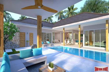 New Tropical Pool Villas for Sale in Lamai | 2, 3 & 4 Bedrooms Available