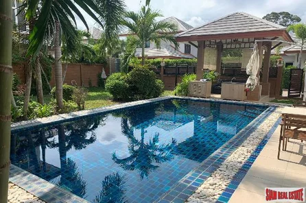 Baan Mabprachan Village | Spacious Two Storey, Three Bedroom House with Pool for Sale in Pattaya City