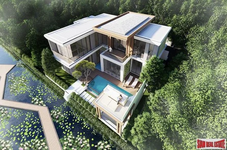 New Luxury Five Bedroom Private Pool Villas for Sale in Prestigious Laguna