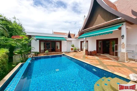 Thai Style Three Bedroom Pool Villa For Rent in Rawai 