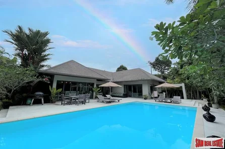 Colorful & Charming Two Bedroom Single Storey Pool Villa with Super Large Yard for Sale in Ao Nang