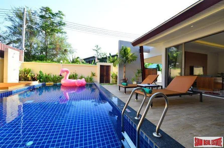 Modern Three Bedroom Pool Villa for Rent in Rawai - Pet Friendly