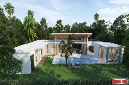 Modern New Four Bedroom Modern Pool Villa Project for Sale in Cherngtalay