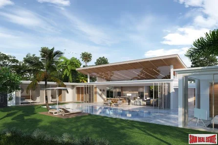 New Three Bedroom Modern Pool Villa Project for Sale in Laguna