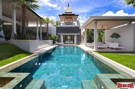 New Deluxe Balinese Style Pool Villas for Sale in Cherng Talay - 3 & 4 Bedrooms Available