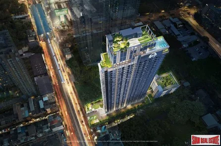 New Launch of High-Rise Condo on Sukhumvit Road with River Views and Triple Rooftop Facilities at Onnut