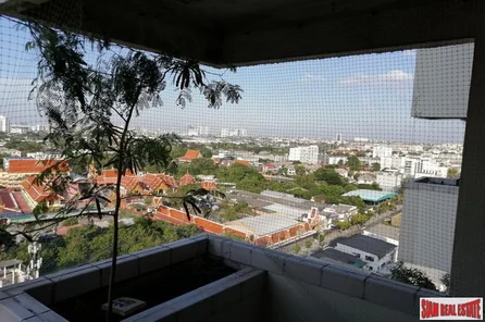 Baan Onnut Condominium | Spacious, with Unobstructed Panoramic Vew from this Large 1 Bed Condo at Onnut