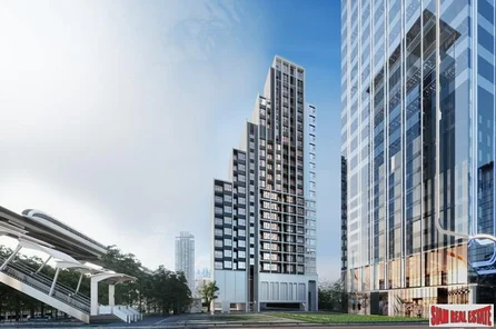 New Investment Condo with Hotel Management, Direct Access to Mass Transport Links and Commercial Space at New CBD Area of Bangna