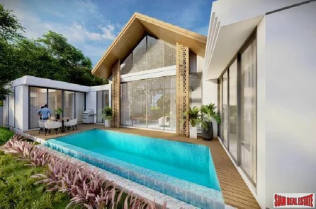 New Three Bedroom Private Pool Villa Project Located Right Next to Laguna Phuket