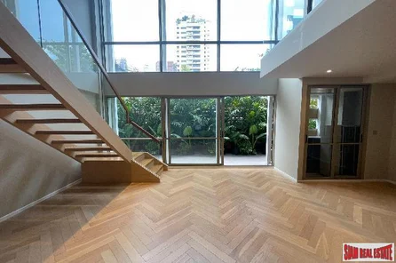Newly Completed Low Density Luxury Low-Rise Condo between Phrom Phong and Thong Lor - Huge 5 Bed Duplex Unit 5.3 Metre Ceiling Height on the Ground Floor
