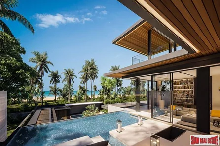 Ultra Luxury Four Bedroom Pool Villa on Beautiful Layan Beach for Sale