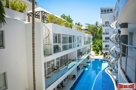 Sunset Plaza | Two Bedroom Pool View Condo for Sale 10 Minute Walk to Karon Beach