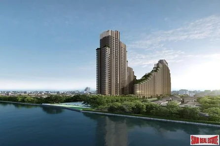 New Riverside Community by Leading Thai Developers at Rat Burana, Chao Phraya River -2 and 3 Bed Combined Units