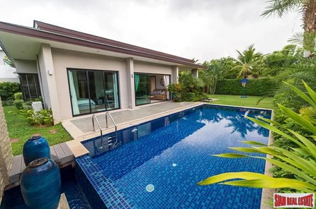 Peykaa Villas  | New Three Bedroom Corner Villa with Large Pool for Sale in Great Cherng Talay Location