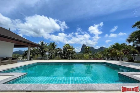 Beautiful Three Bedroom Pool Villa with Spectacular Mountain Views for Sale in Nong Talay