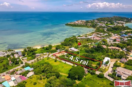 Large 4.5 Rai Sea View Land Plot for Sale in Cape Panwa, Phuket