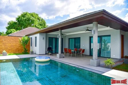 Three Bedroom Single Storey Pool Villa in Good Cherng Talay Location for Rent