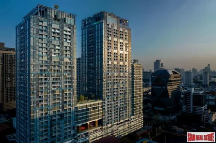 Newly Completed High-Rise Condo with Top Facilities by Leading Thai Developer at Phaya Thai, Ratchathewi - 1 Bed Units - 30% Discount and Free Furniture! 