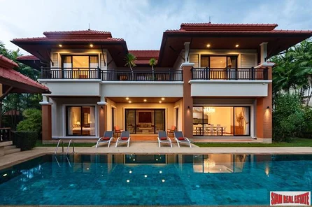 Angsana Laguna Village | Tropical Four Bedroom Pool Villa with Lake Views for Sale