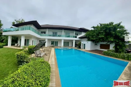 Windmill Village | Luxurious 7-Bedroom Pool Villa For Rent at Windmill Golf Course Bangna