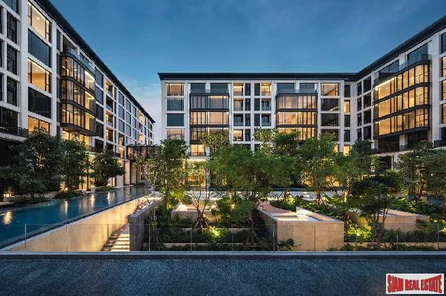 Newly Completed Ultra Luxury Low-Rise Condo in a Garden Resort Setting at Ekkamai, Sukhumvit 61 -1 Bed Plus Units - Up to 15% Discount and Free Furniture!