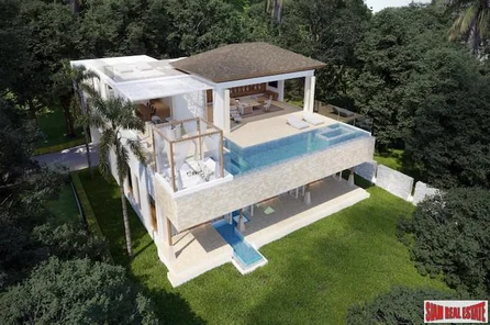 New 7 Luxury 2-story Tropical Villas Overlooking Layan For Sale