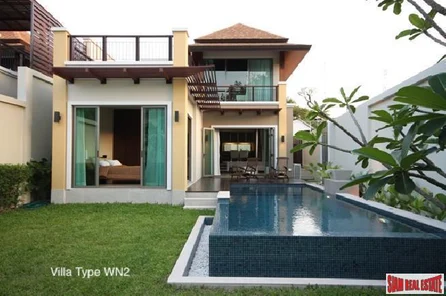 Exciting 3 Bed 3 Bath Pool Villa 5 mins drive to Laguna Phuket - Last Villa Avaialble! 