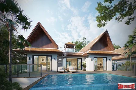 New Four Bedroom Luxury Pool Villa for Sale in Layan