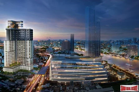 Pre-Launch of a New-High Rise Condo by Leading Thai Developers next to ICON Siam and the BTS by the Chao Phraya River - 1 to 4 Bed Units Simplex and Loft Vertiplex