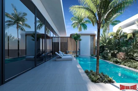 New Modern Smart Pool Villas for Sale in Bang Tao