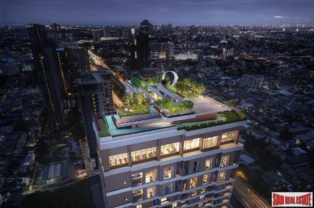 New High-Rise Condo with Roof Top Facilities next to BTS Pho Nimit, Krung Thonburi - Studio Units 