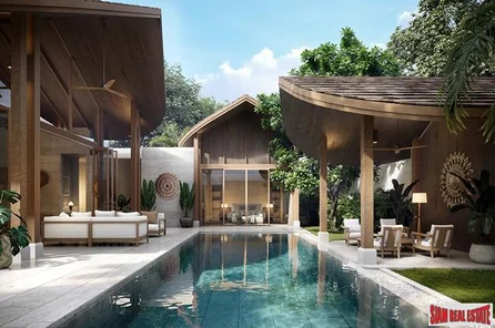 Nakara Luxury Grand Villa  4 Bedroom, 5 Bathroom Villa Oasis for Sale in the Heart of Cherngtalay, Phuket